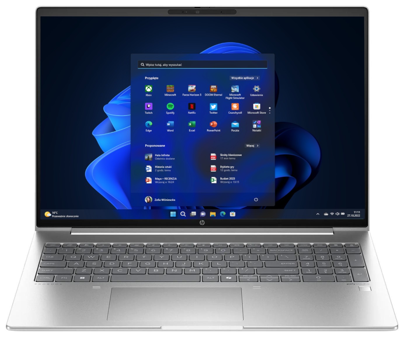 HP ProBook 460 G11 - Ultra 7 155U | 16''-WUXGA | 16GB | 1TB | Win11Pro