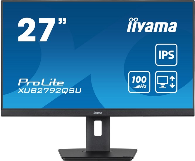 iiyama ProLite XUB2792QSU-B6 - 100Hz | QHD | 27'' | IPS | 0,4ms