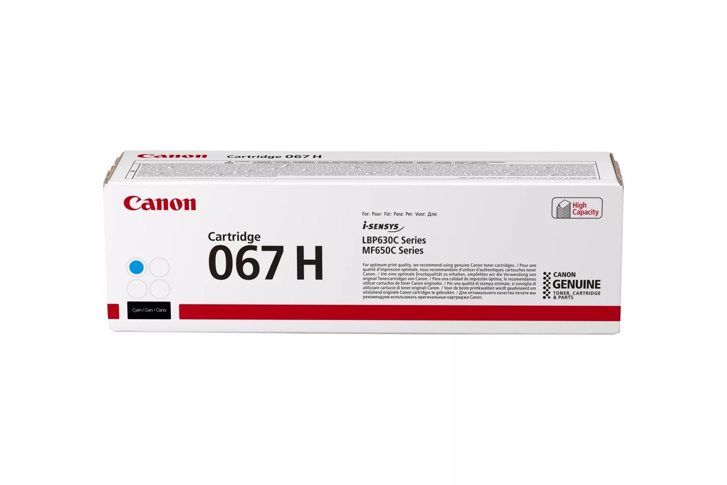Oryginał Toner Canon CRG-067H błękitny XL