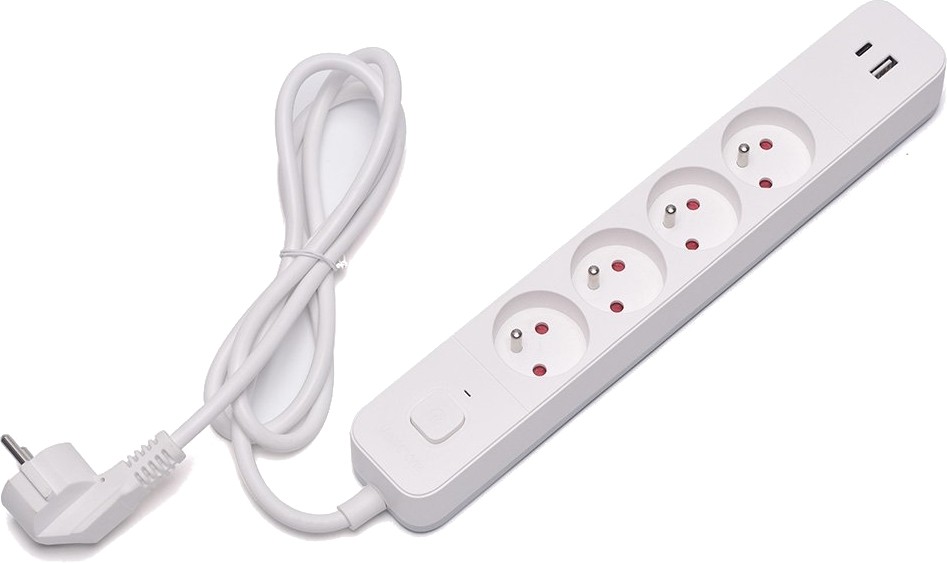 Savio LZ-114 gniazda z USB-A PD 18W 1.5m