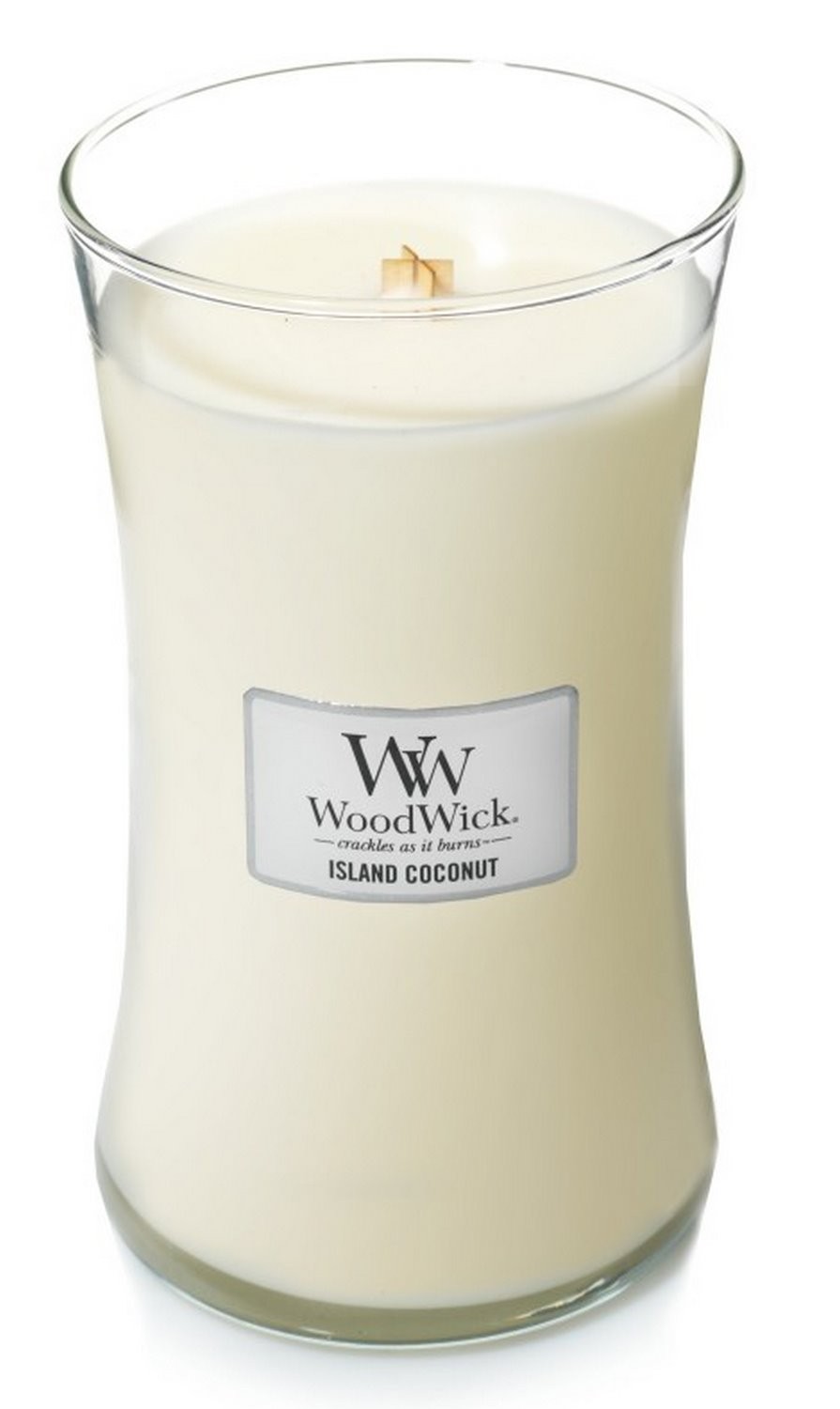Świeczka duża WoodWick Island Coconut Świeca Duża 610 g