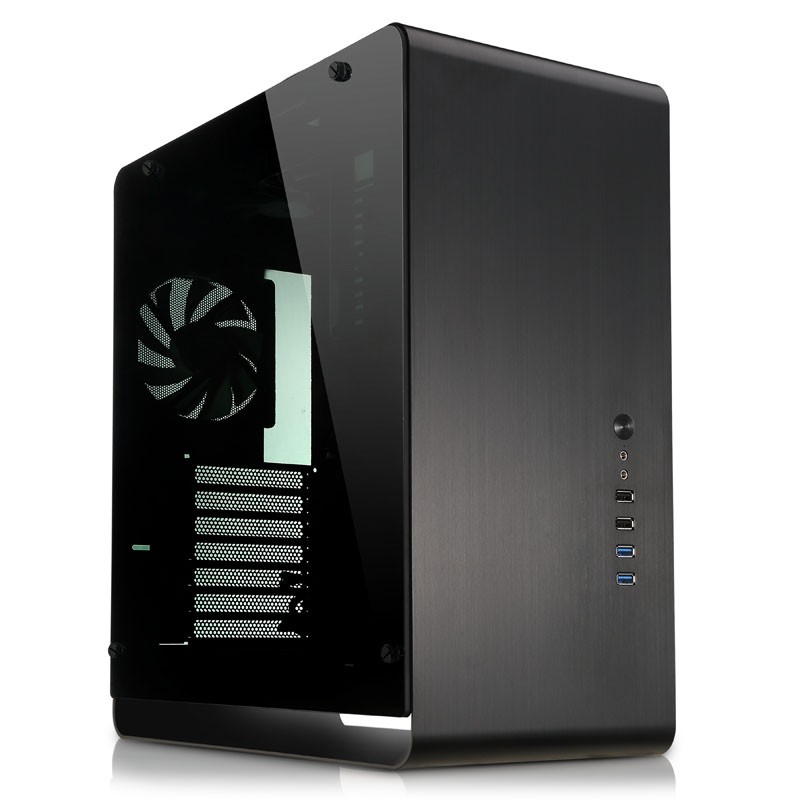 Jonsbo UMX4 Window Midi-Tower, Tempered Glass - czarna
