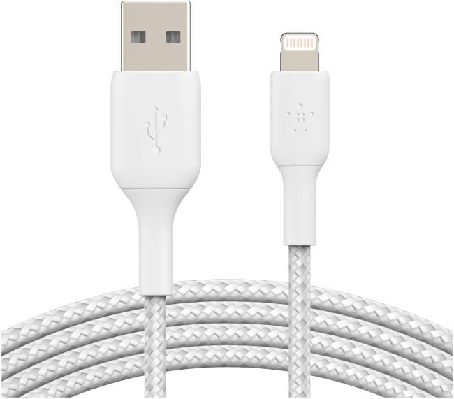 Belkin CAA002bt1MWH Boost Charge™ Lightning do USB-A w oplocie 1m biały