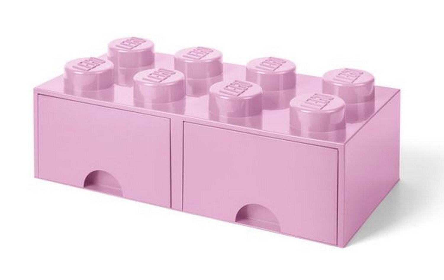 Szuflada na klocki Lego Brick Drawer 8 jasnoróżowy