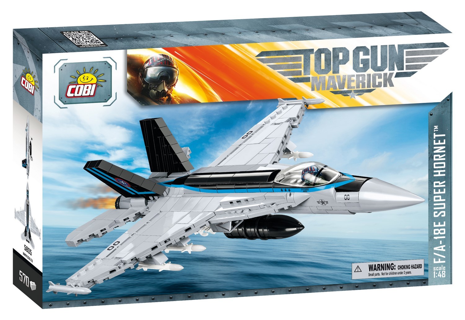 Klocki konstrukcyjne Cobi Top Gun /5805/ F/A-18E Super Hornet Ltd 580 kl.