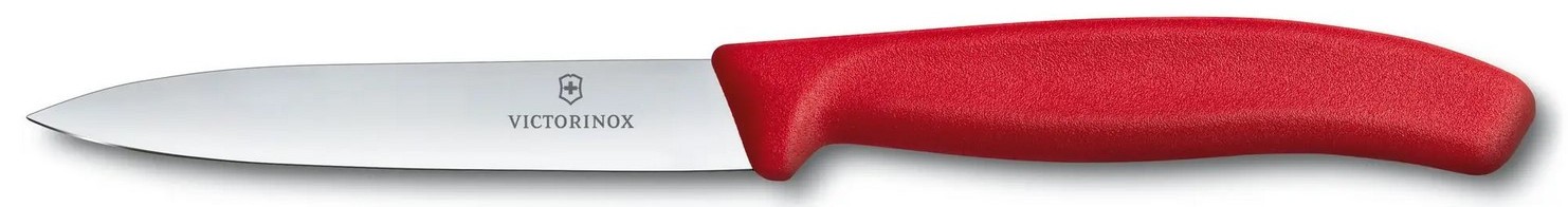 Victorinox Swiss Classic do jarzyn i owoców 10 cm czerwony