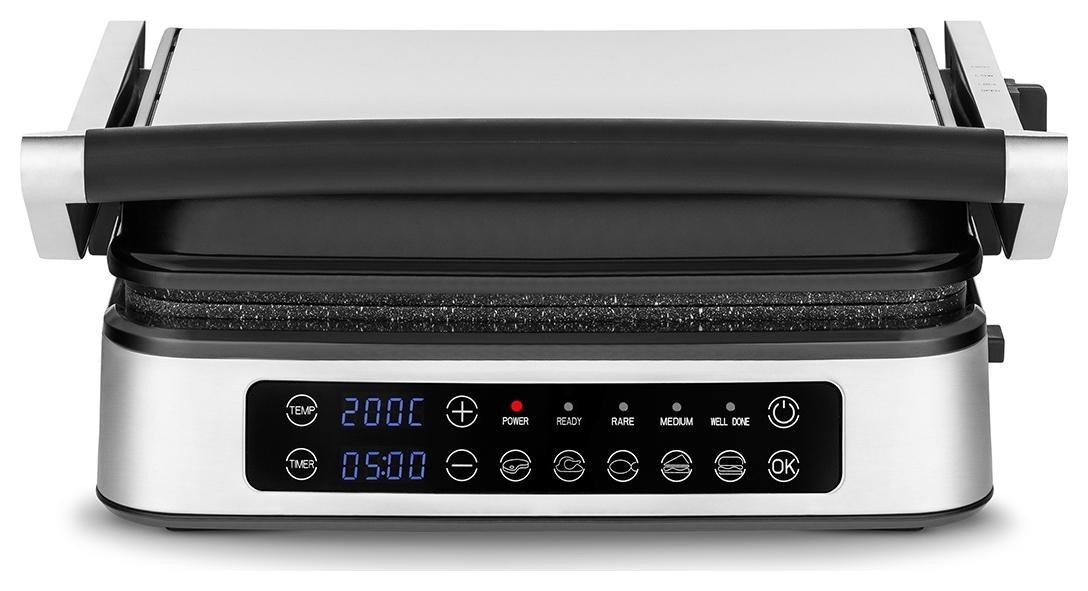 Zeegma Grill Chef 2w1 srebrno-czarny