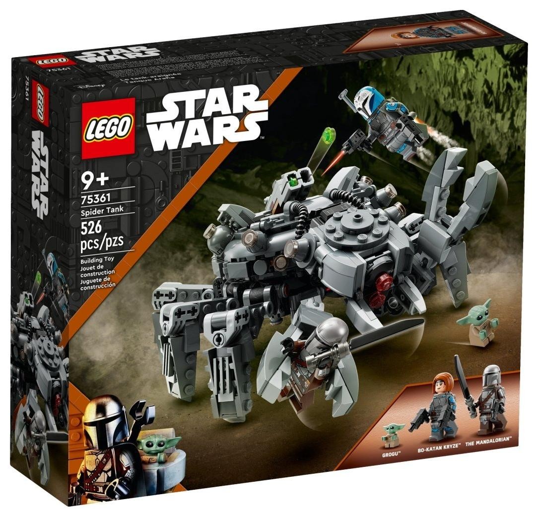 Klocki konstrukcyjne LEGO Star Wars 75361 Pajęczy czołg