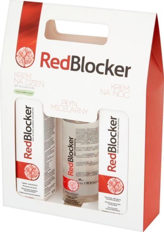 Damski Redblocker Zestaw Krem na dzień 50ml + Krem na noc 50ml + Płyn micelarny 200ml