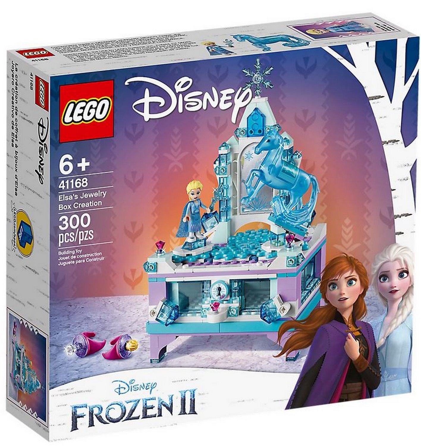 Klocki konstrukcyjne LEGO Disney Princess 41168 Szkatułka na biżuterię Elsy