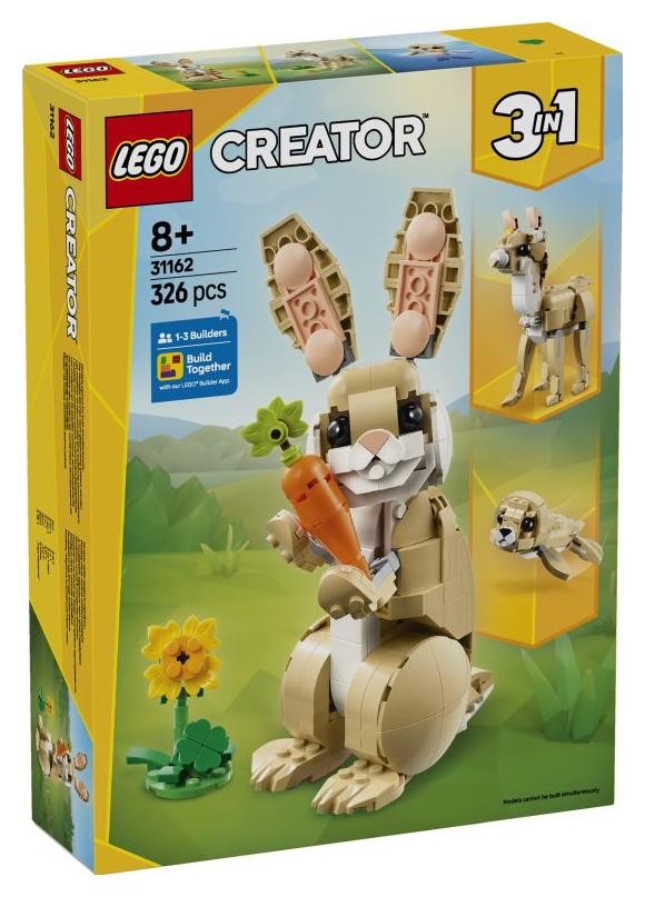 Klocki konstrukcyjne LEGO Creator 31162 Uroczy króliczek
