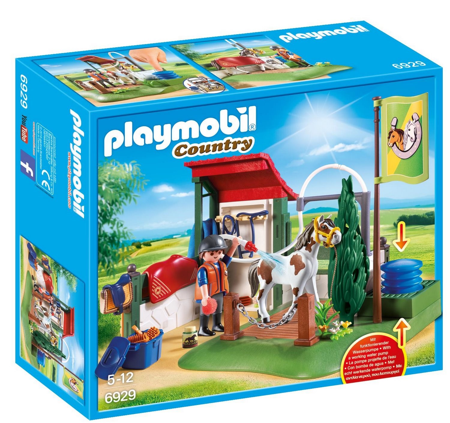 Playmobil Myjnia dla koni