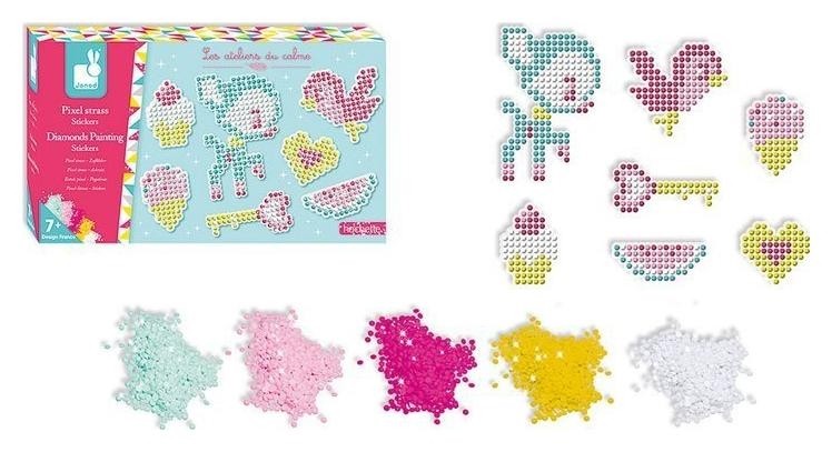 Naklejka Janod Cudowne kryształki Naklejki