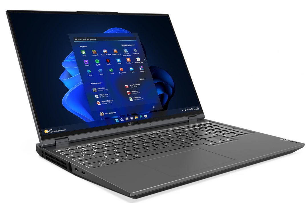 Lenovo Legion Pro 5 16 Core i7-12700H | 16''-WQXGA-165Hz | 32GB | 512GB | W11P | RTX3070Ti