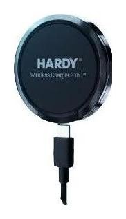 3mk Hardy Wireless Charger 2in1 15W czarna