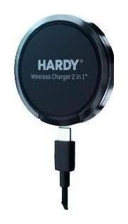 3mk Hardy Wireless Charger 2in1 15W czarna