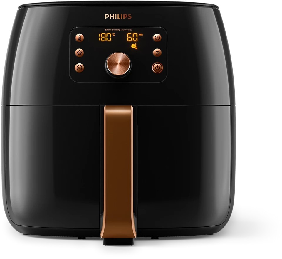 Beztłuszczowa Philips Ovi Smart XXL HD9867/90 czarny