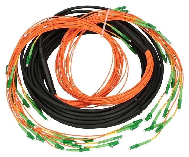 Jednomodowy Extralink LC/APC-LC/APC | multipatchcord | SM 24F 25M, kaskada 90cm