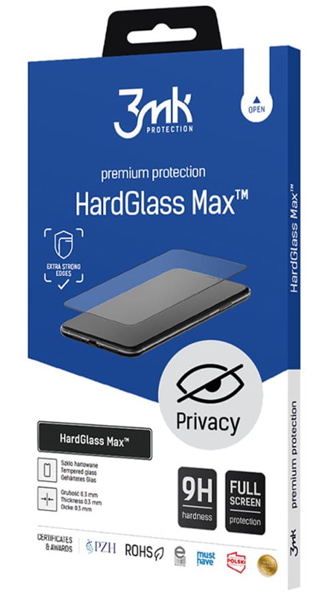 3mk HardGlass Max Privacy do Apple iPhone Xs Max/11 Pro Max BL