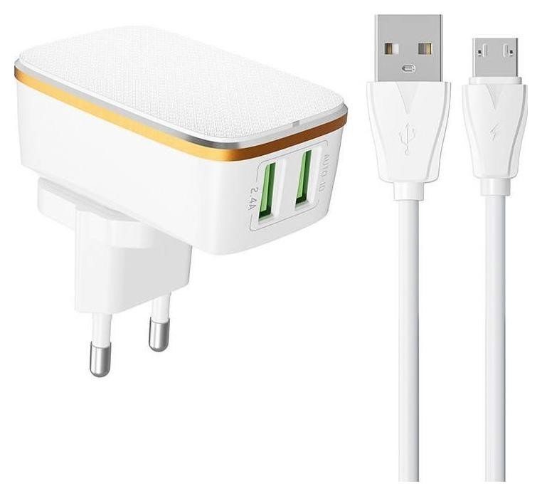 Ldnio A2204 2USB + Micro USB