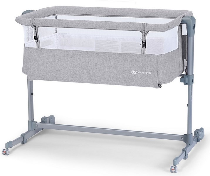 Łóżeczko dostawne/kojec Kinderkraft Neste Air szary