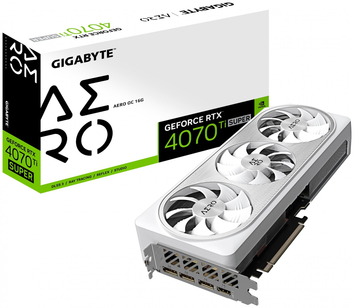 Gigabyte GeForce RTX 4070 Ti SUPER AERO OC 16GB DLSS 3