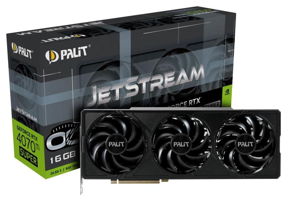 Palit GeForce RTX 4070 Ti SUPER JetStream OC 16GB GDDR6X DLSS 3
