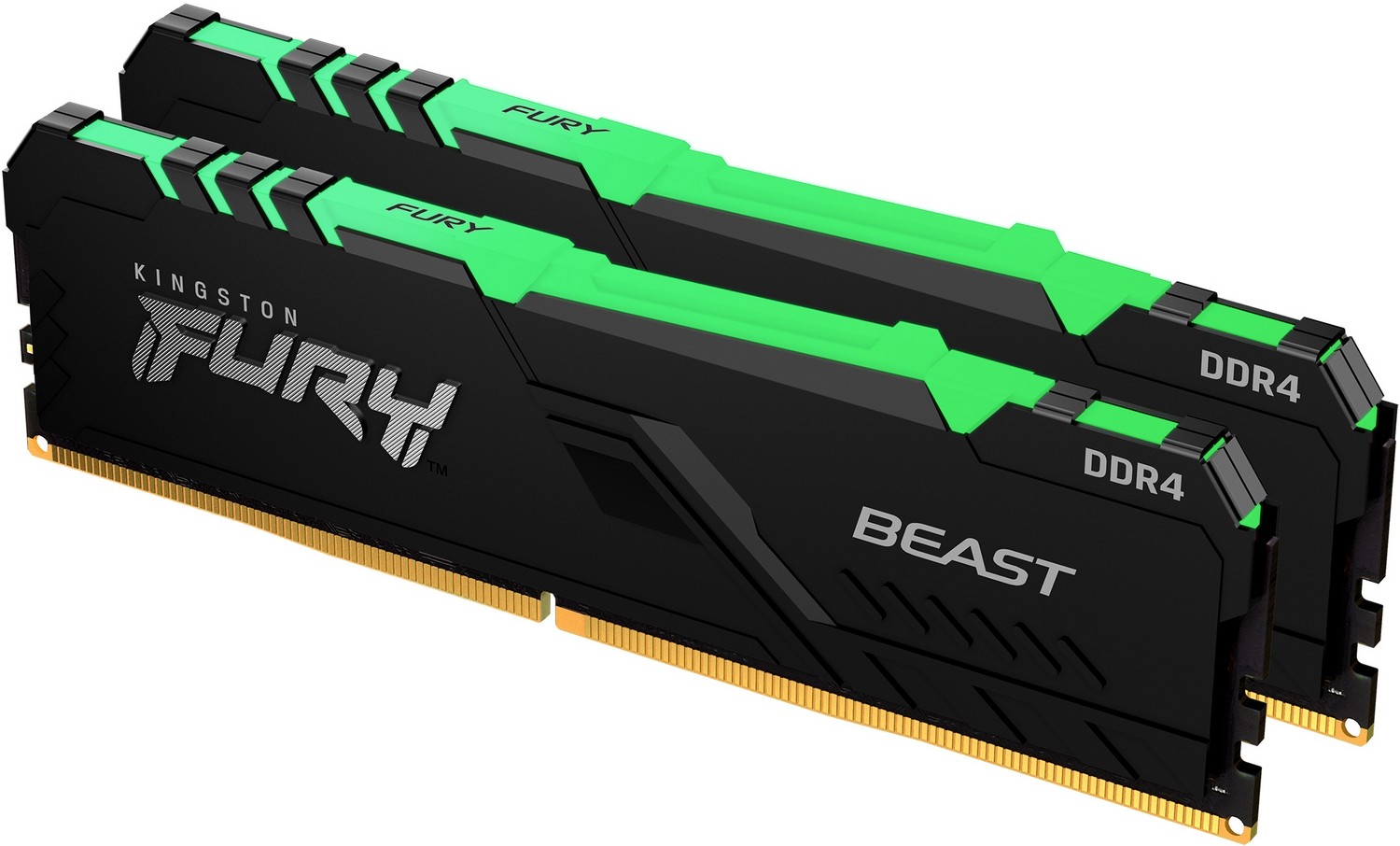 Kingston Fury Beast RGB 32GB [2x16GB 3733MHz DDR4 CL19 DIMM]