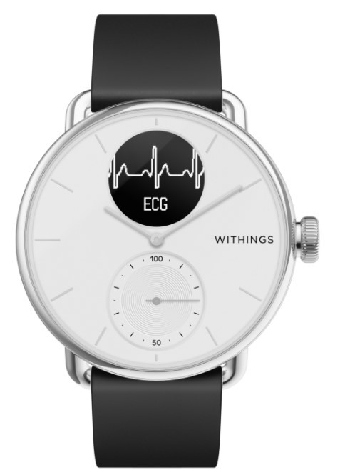 Smartwatch Withings Scanwatch 38mm biały