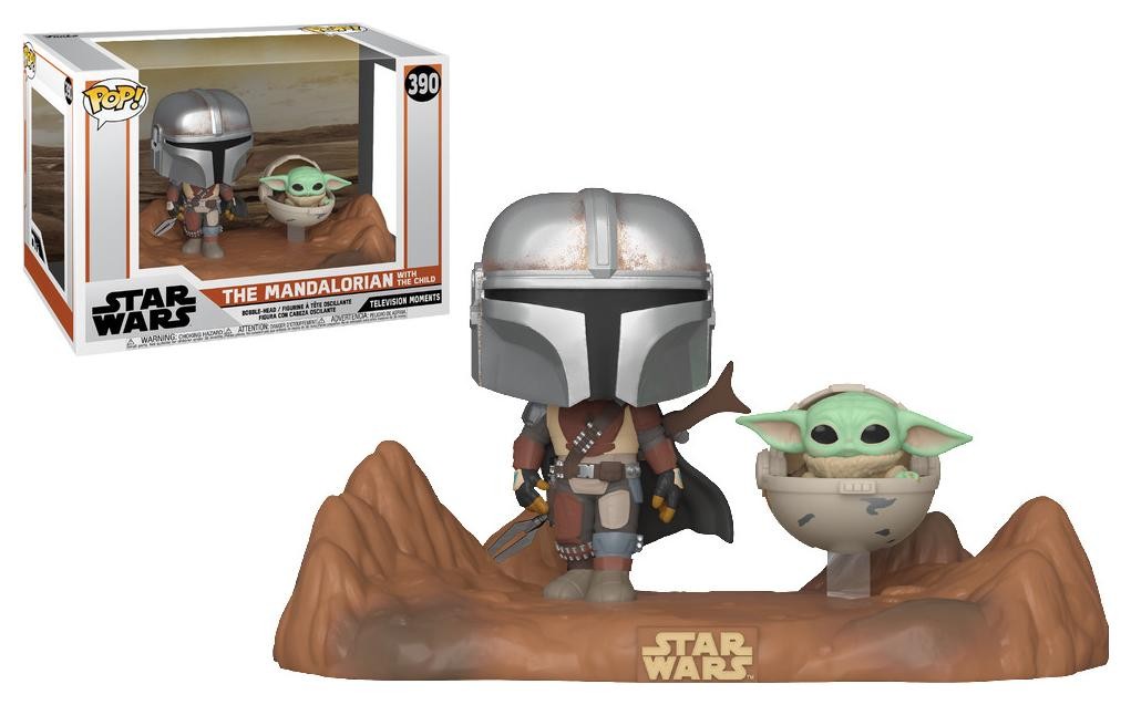 Funko POP! Star Wars Mandalorian i dziecko Yoda