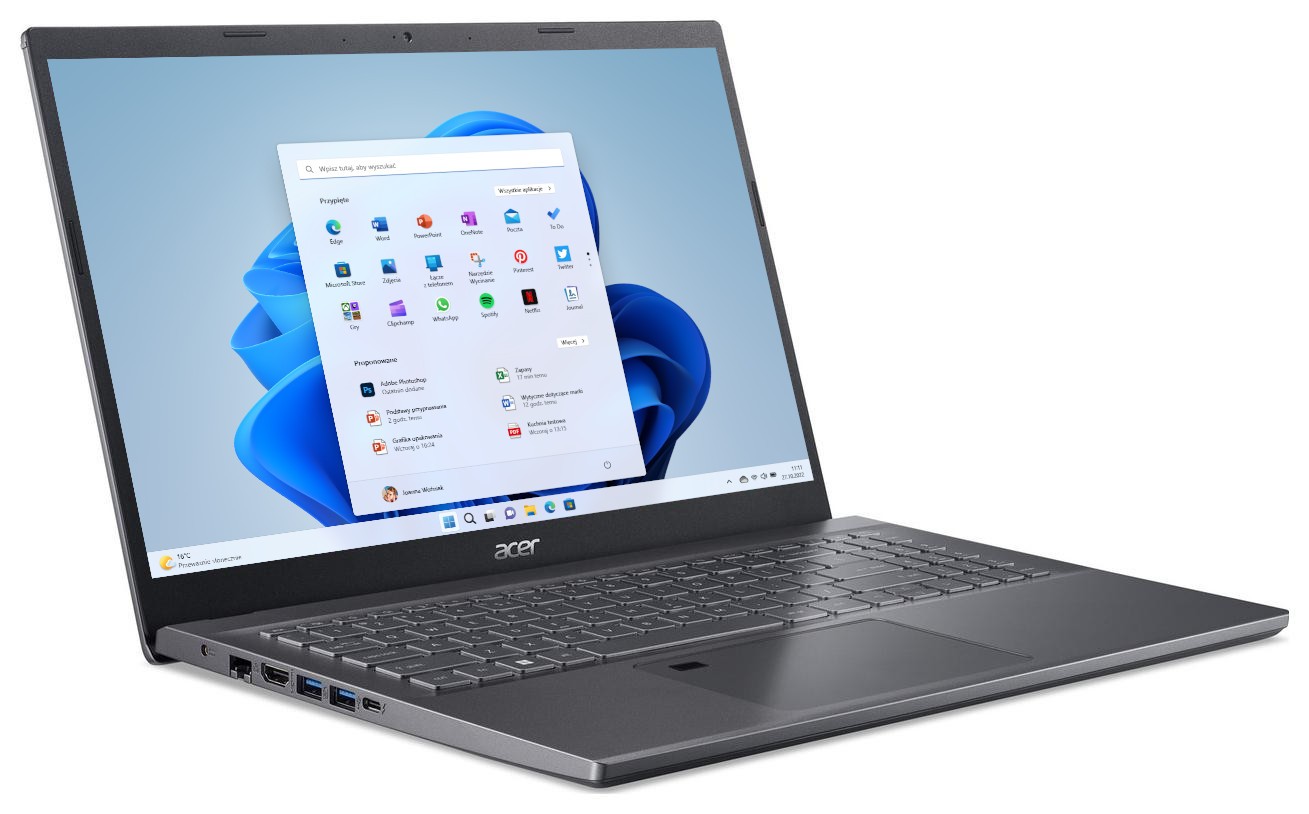 Acer Aspire 5 - i7-1260P | 15,6'' QHD | 16GB | 1TB | Win11 | RTX 2050