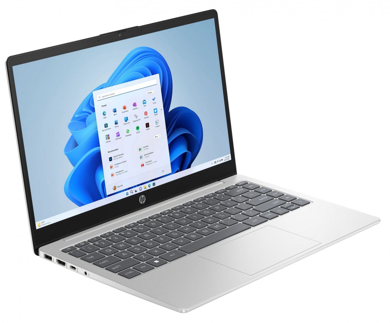 HP 14 - Core i3-N305 | 14''-FHD | 8GB | 1TB | Win11Home | Srebrny