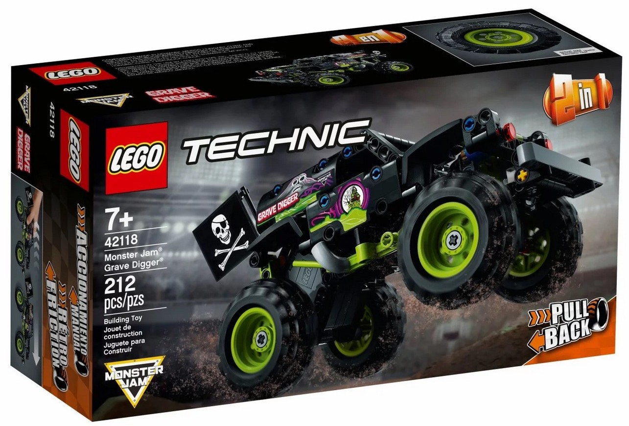 Klocki konstrukcyjne LEGO Technic 42118 Monster Jam Grave Digger
