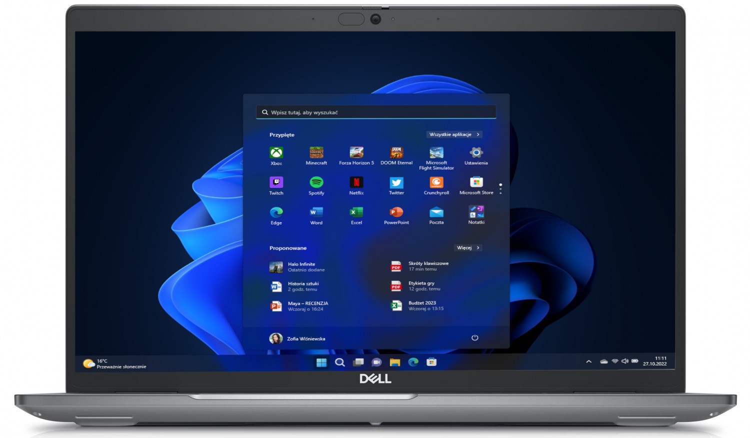 DELL Latitude 5550 - Ultra 7 165U | 15,6'' | 16GB | 512GB | Win11Pro