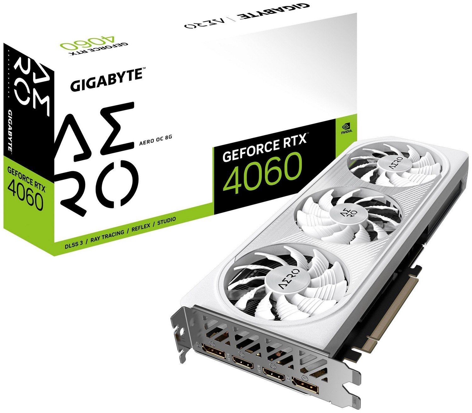 Gigabyte GeForce RTX 4060 AERO OC 8GB DLSS 3