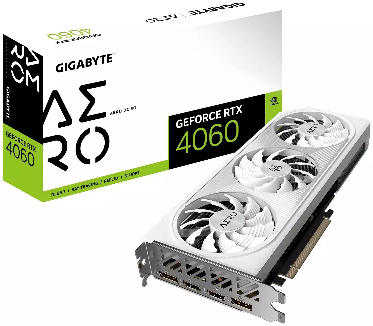 Gigabyte GeForce RTX 4060 AERO OC 8GB DLSS 3
