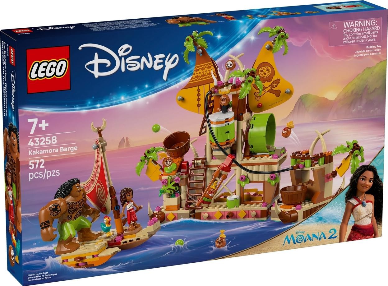 Klocki konstrukcyjne LEGO Disney Princess 43258 Barka Kakamorów