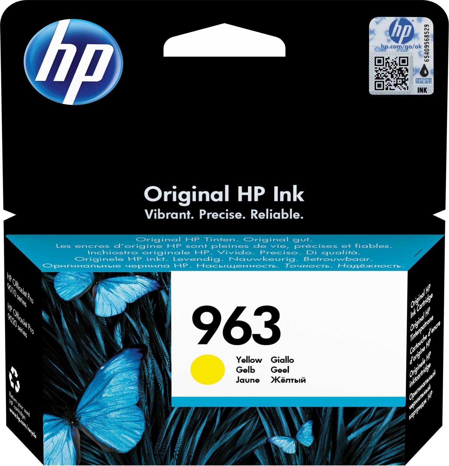 Oryginał HP 963 żółty 3JA25AE Instant Ink
