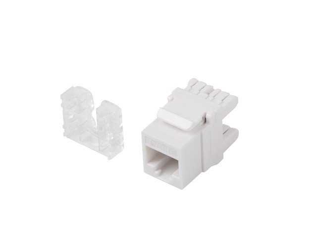 Lanberg moduł Keystone gniazdo RJ45 - LSA kat.6 UTP 180°