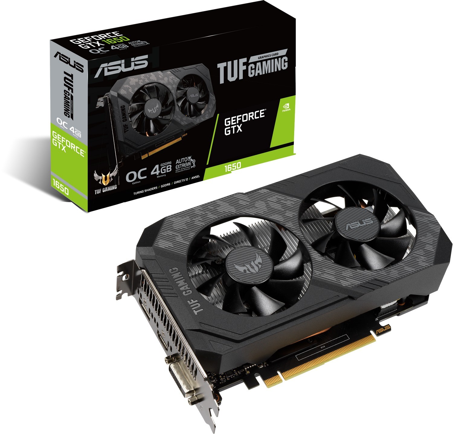 ASUS GeForce GTX 1650 TUF GAMING 4GB GDDR6 OC