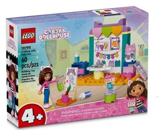 Klocki konstrukcyjne LEGO Koci Domek Gabby 10795 Prace ręczne z Tekturzątkiem