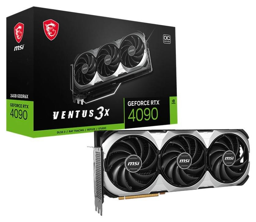 MSI GeForce RTX 4090 VENTUS 3X E 24G OC DLSS 3