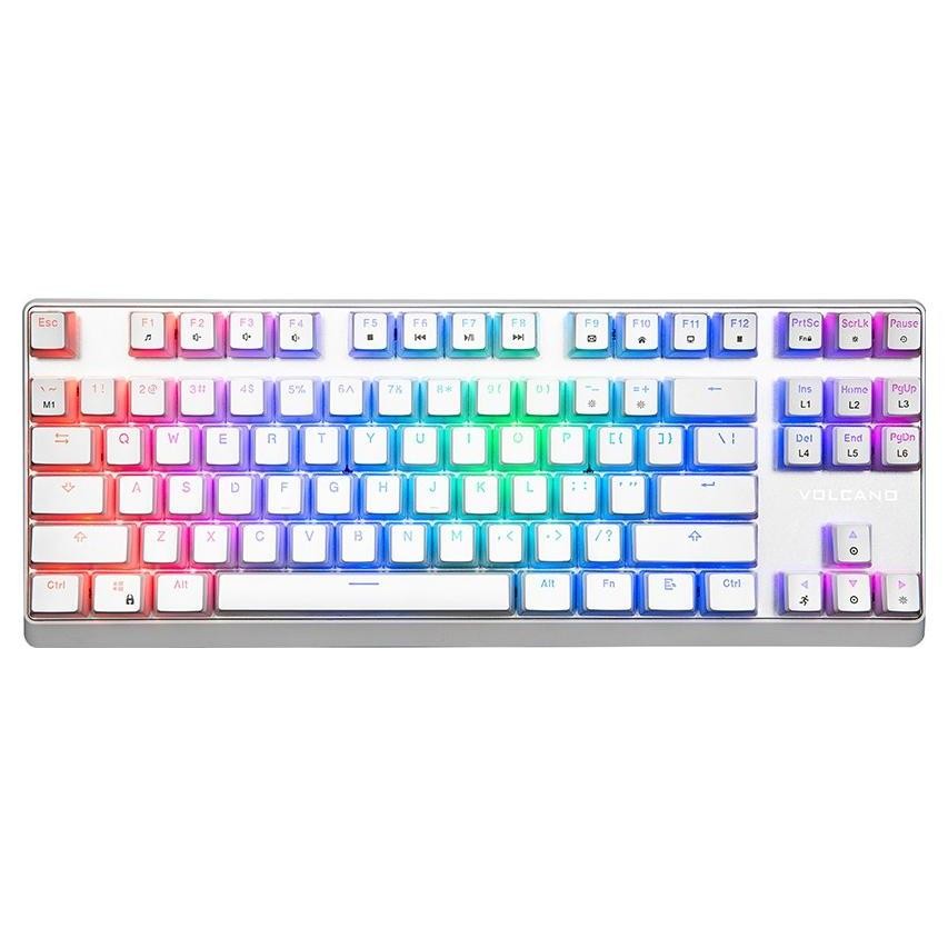 Modecom Volcano Lanparty RGB Pudding Edition White Outemu Brown