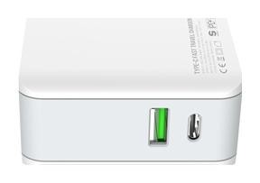 Ldnio A4403C USB, USB-C 20W + kabel MicroUSB