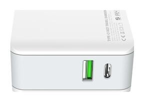 Ldnio A4403C USB, USB-C 20W + kabel MicroUSB