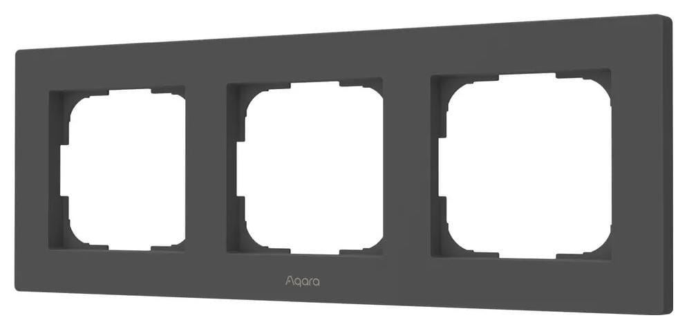 Aqara Switch Frame H2 EU (3-gang) Gray