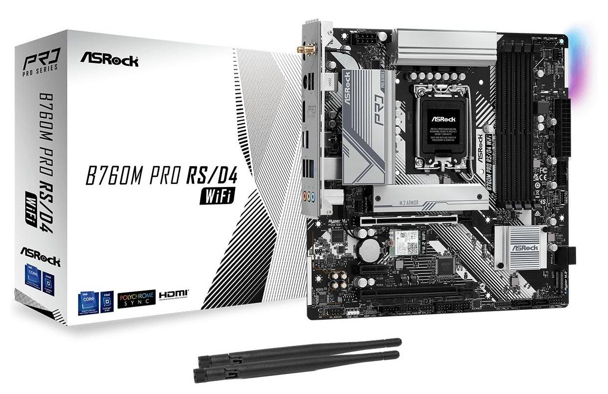 ASRock B760M Pro RS/D4 WiFi