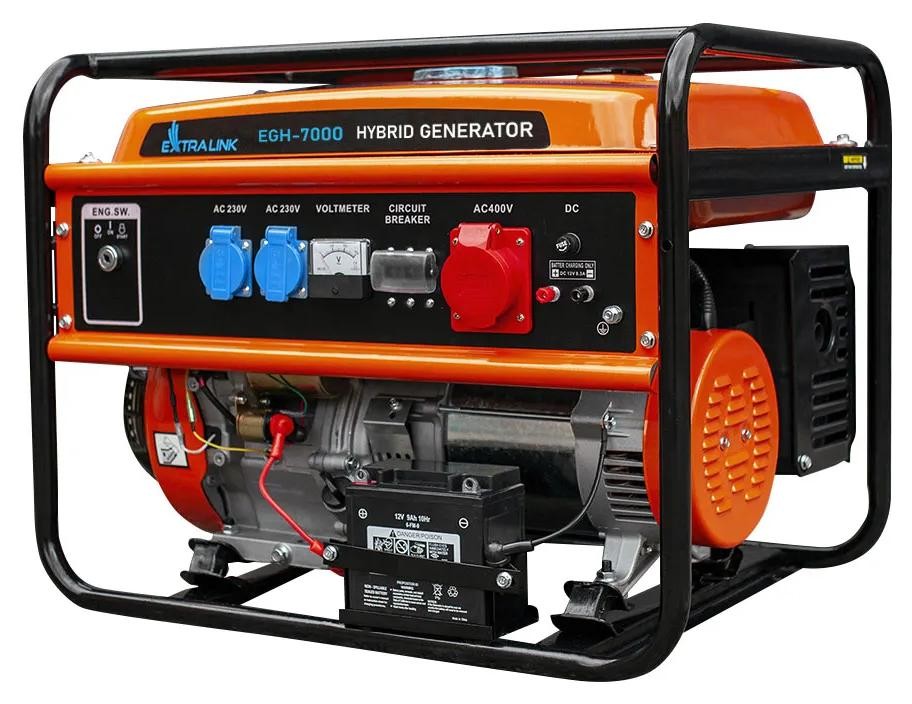 Extralink EGH-7000 | Agregat prądotwórczy | hybrydowy, 7kW