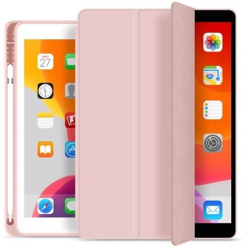 Etui z klapką Tech-Protect SC Pen iPad 7/8 10.2 2019/2020 pink