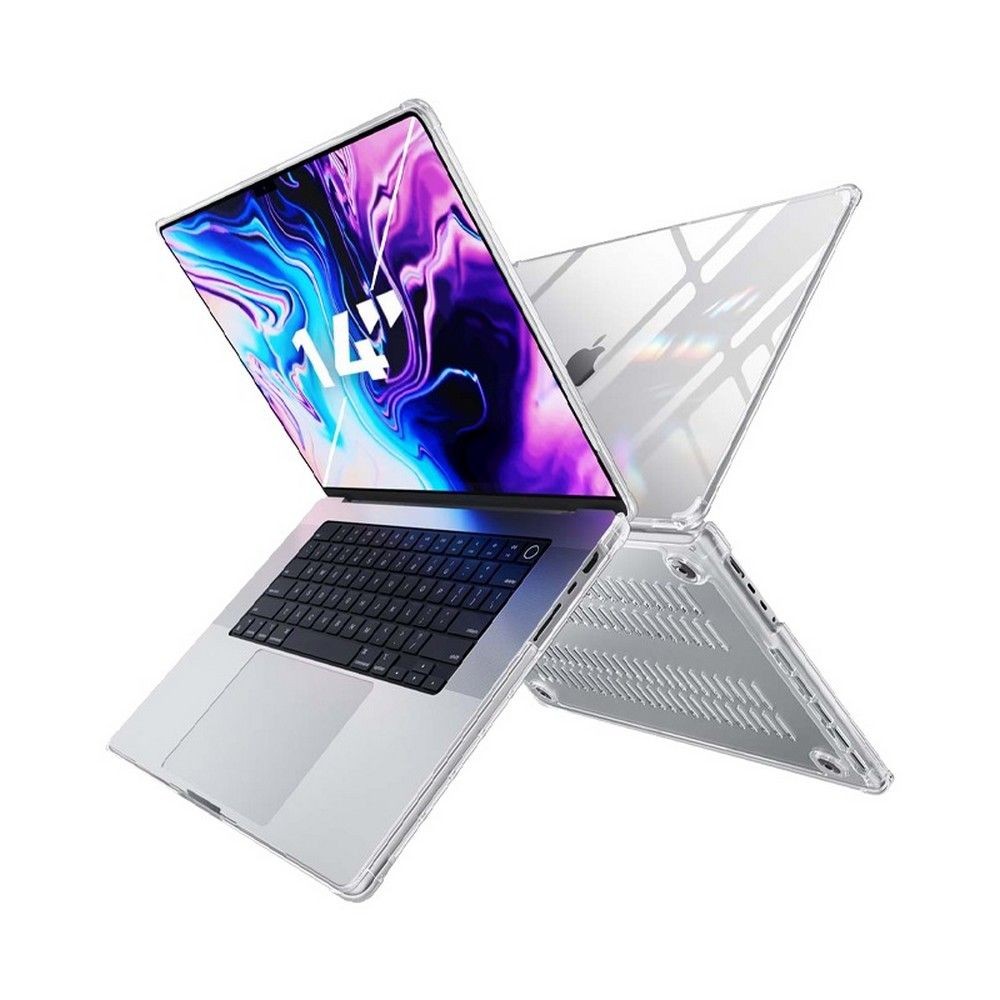 Supcase Unicorn Beetle Clear do Macbook Pro 14 M1 / M2 / M3 2021-2023 przezroczysty